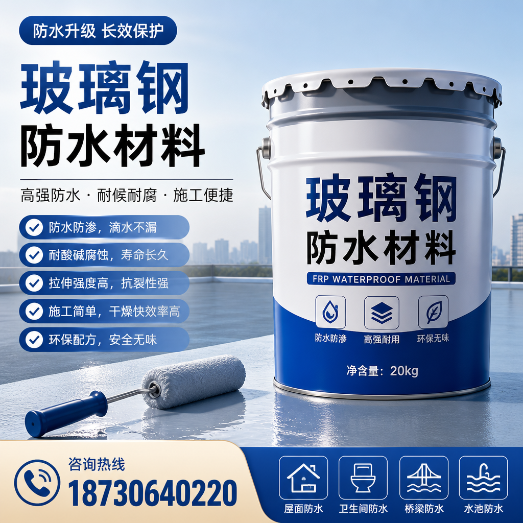 专家解析:玻璃钢防水材料的市场前景分析在 绥化